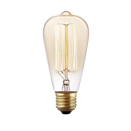 E27 40W Retro Edison Light Bulb Filament Vintage Ampoule Incandescent Bulb, AC 220V, A19 Spirai, G80 Spirai, G80 Filament, G95 Spirai, G95 Filament, ST64 Spirai, ST64 Christmas tree, ST64 Filament, T10 Filament, T185 Filament, T45 Spirai, T45 Filament