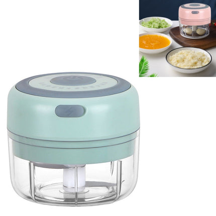 Electrical USB Rechargeable Garlic Mixing Masher Complementary Food Masher Stainless Steel Crushing Garlic Peeling Device Wireless Mini Garlic Cutter