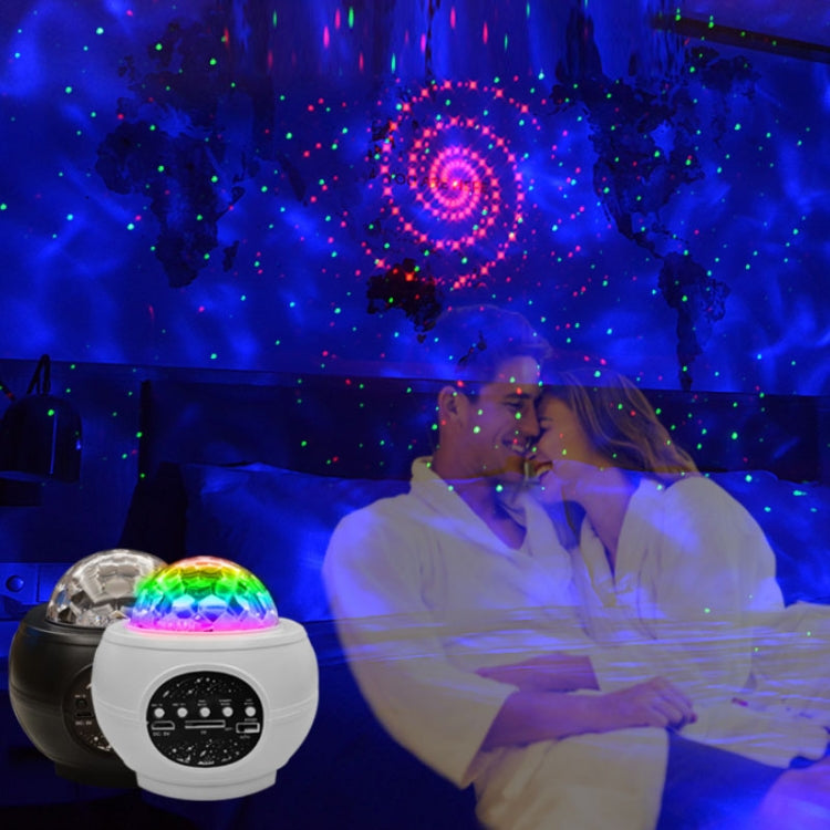 M2 8W Christmas Starry Sky Laser Projection Atmosphere Light Rotating Starry Dynamic Water Pattern Sleeping Light