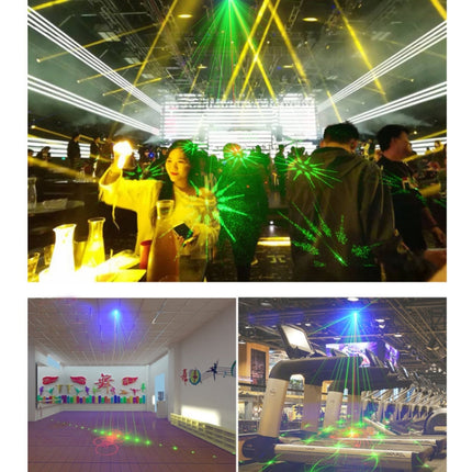 R90 8W UV Mini Laser Light Sound Control Induction Stage Atmosphere Light Bar KTV Laser Light