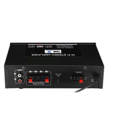 G919 Smart Digital Power Amplifier Built-in Bluetooth / USB/ SD/ FM Mini Power Amplifier, EU Plug