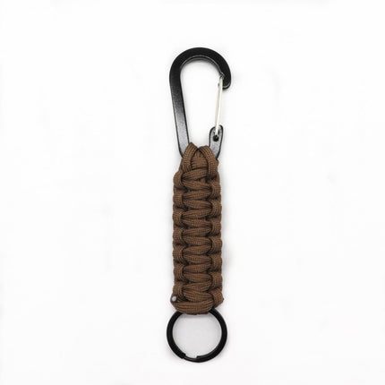 Outdoor Multifunctional Nylon Umbrella Rope Carabiner Key Chain