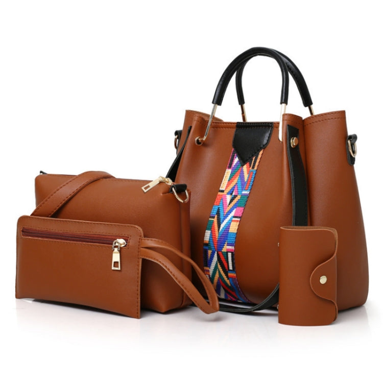 4 in 1 All-Match Messenger Handbag Ladies Fashion Large-Capacity Bag