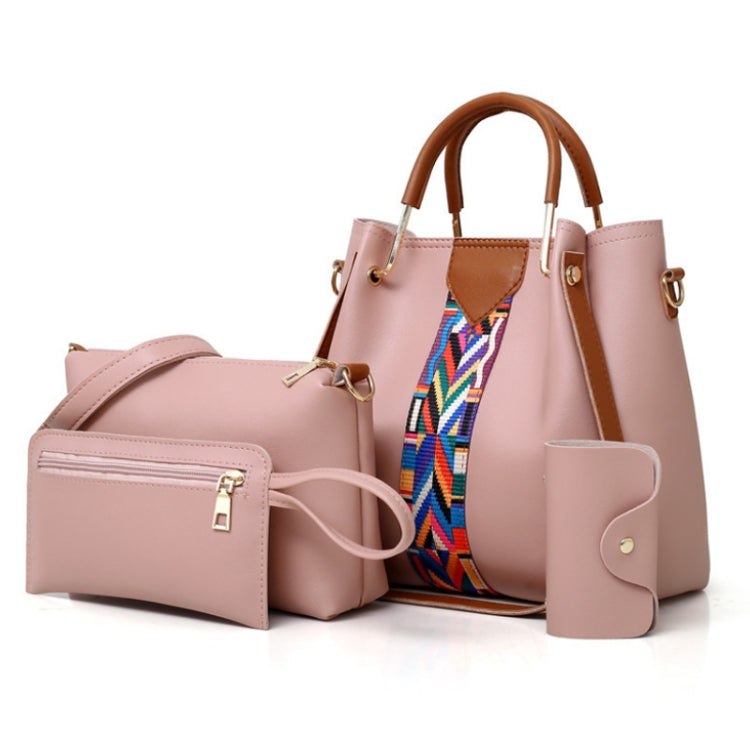 4 in 1 All-Match Messenger Handbag Ladies Fashion Large-Capacity Bag