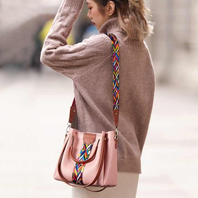 4 in 1 All-Match Messenger Handbag Ladies Fashion Large-Capacity Bag