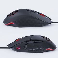 iMICE T90 8 Keys 7200DPI USB Wired Luminous Gaming Mouse, Cable Length: 1.8m