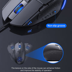 iMICE T90 8 Keys 7200DPI USB Wired Luminous Gaming Mouse, Cable Length: 1.8m