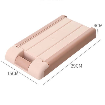 Under The Desk Drawer Type Storage Box Office Desktop Hidden Storage Box Student Stationery Box
