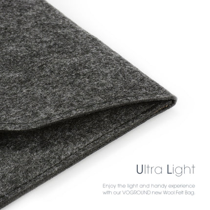 Portable Air Permeable Felt Sleeve Bag for MacBook Laptop, with Power Storage Bag, 11 inch, 12 inch, 13 inch, 15 inch