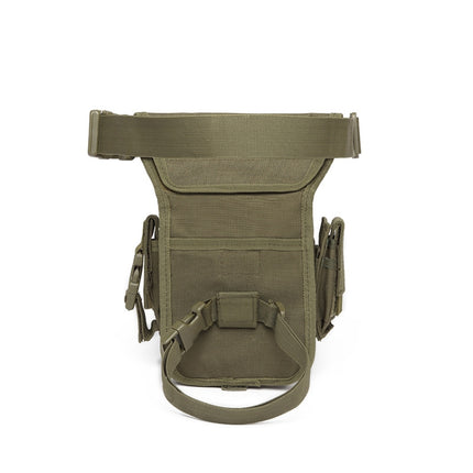 B05 Wild Fishing Portable Waist Bag Outdoor Sports Multifunctional Leg Bag, Khaki, Black, Army Green