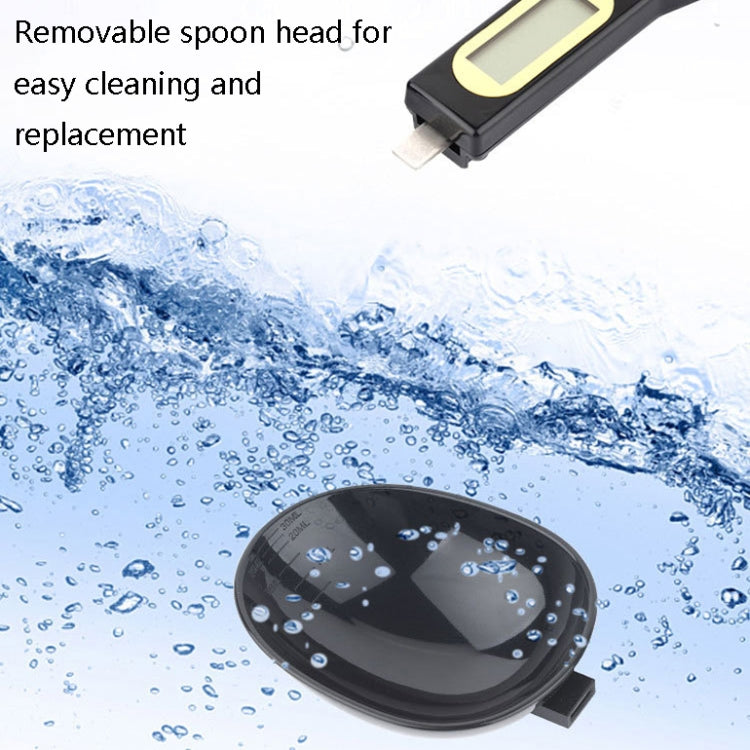 ABS Electronic Measuring Spoon Spoon Weighing Measuring Tool, Specification: 500g/0.1g, 500g/0.1g ABS White, 500g/0.1g ABS Black