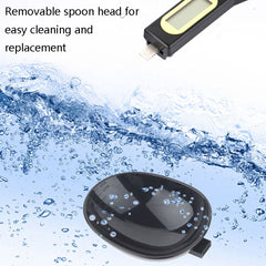 ABS Electronic Measuring Spoon Spoon Weighing Measuring Tool, Specification: 500g/0.1g, 500g/0.1g ABS White, 500g/0.1g ABS Black