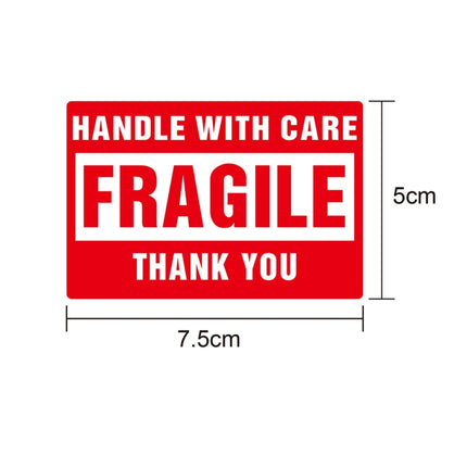Caution Warning Packaging Transportation Sticker Label, A-87