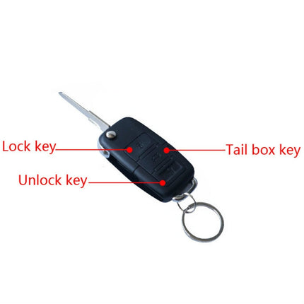 7pcs /Set Car Remote Control Central Lock Keyless Entry System With Motor, External Speaker, Double Flashing Prompt