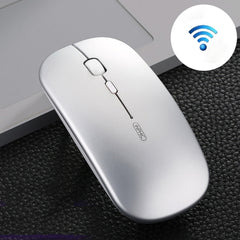 Inphic PM1 Office Mute Wireless Laptop Mouse, Matte, Battery Display, Bluetooth