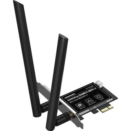 COMFAST Gaming Game 3000Mbps Gigabit Dual-Frequency Wireless Desktop Computer PCIE Wireless Network Card, AX200, AX200 PRO