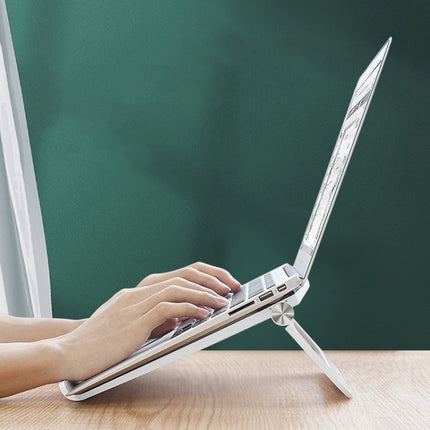 D1601 Laptop Support Folding Heightening Lifting Plate Cooling Bracket