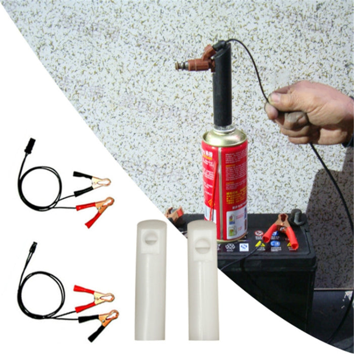 Car Wash Maintenance Manual Fuel Spray Nozzle Cleaning Tool Engine Care Fuel Injector Washing Device Fuel System Cleaning, C2-0013