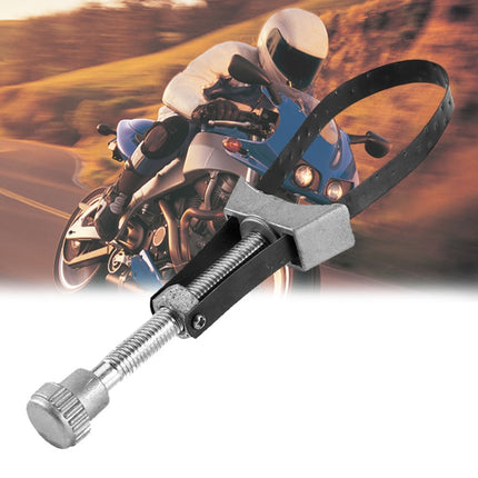Car Auto Oil Filter Removal Tool Strap Wrench Diameter Adjustable 60mm To 120mm, 60-120mm
