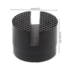 Floor Slotted Car Rubber Jack Pad Frame Protector Adapter Jacking Disk Pad Tool, Rubber Jack