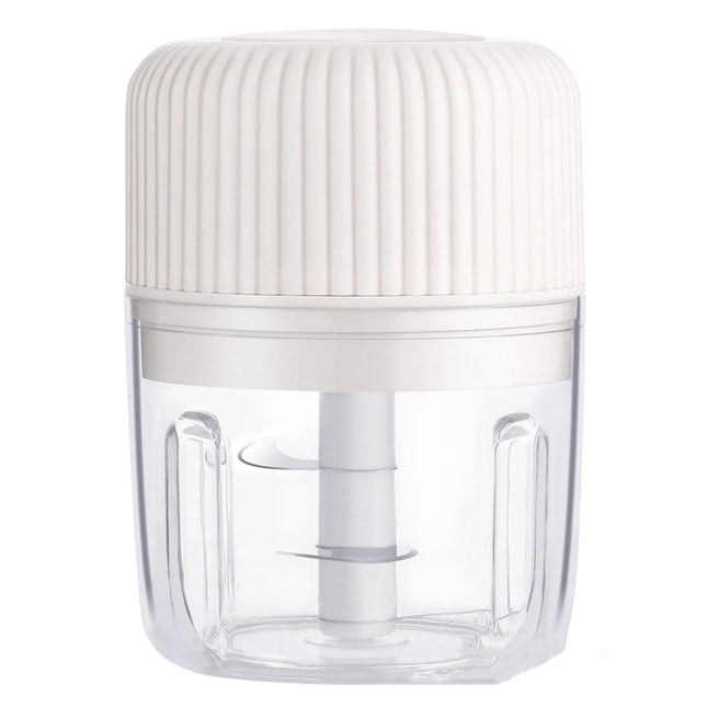 Household Vegetable Cutting Electric USB Garlic Masher Baby Mini Cooking Machine Baby Food Supplement Machine, 250ml, 100ml + 250ml, 100ml