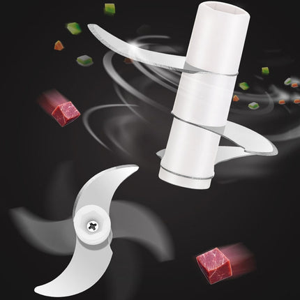 Household Vegetable Cutting Electric USB Garlic Masher Baby Mini Cooking Machine Baby Food Supplement Machine