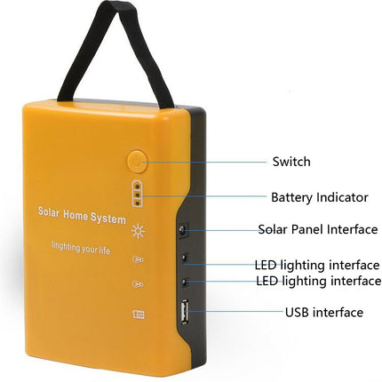 3W Solar Small System Household Multifunctional Portable Emergency Light