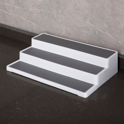 2pcs Three-Layer Stepped Seasoning Storage Rack Home Kitchen Storage Rack, Kitchen Storage Rack