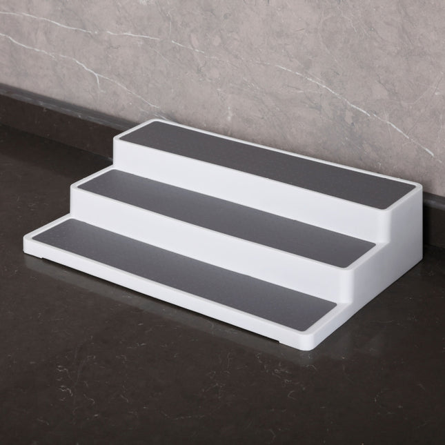 2pcs Three-Layer Stepped Seasoning Storage Rack Home Kitchen Storage Rack, Kitchen Storage Rack