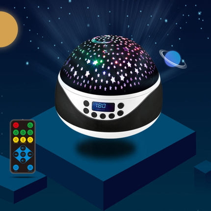 LED Starry Sky Light USB Remote Control Rotating Music Projector Lamp Romantic Starry Night Light