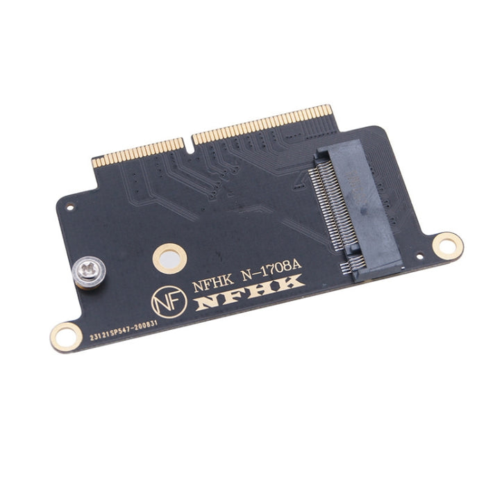 2 PCS NVMe M.2 NGFF SSD Adapter Card For MacBook Pro 13.3 Inch A1708 (2016 - 2017)