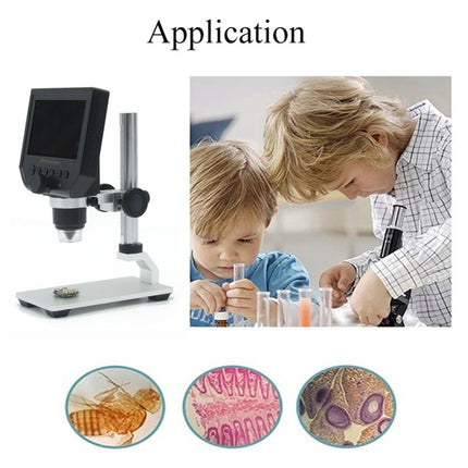 G600A HD Mobile Phone Repair Microscope 4.3 Inch Screen Digital Microscope Electron Microscope