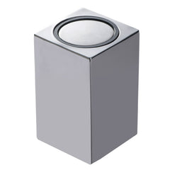 Push-Type Stainless Steel Toothpick Holder Portable Automatic Pop-Up Toothpick Storage Box, Square Push-Type  Stainless Steel