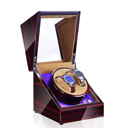 Watch Shaker Automatic Mechanical Watch Rotating Motor Winding Box, US / EU / UK Plug