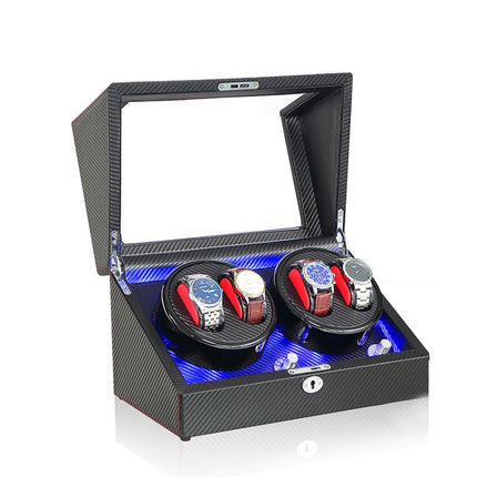 Electric Motor Rotating Watch Box Automatic Mechanical Watch Shaker, US / EU / UK Plug