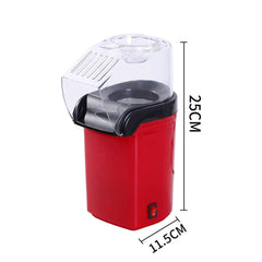 Household Electric Popcorn Machine Blow Mini Popcorn Bagging Machine, EU Plug 220V, US Plug 110V