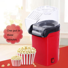 Household Electric Popcorn Machine Blow Mini Popcorn Bagging Machine, EU Plug 220V, US Plug 110V