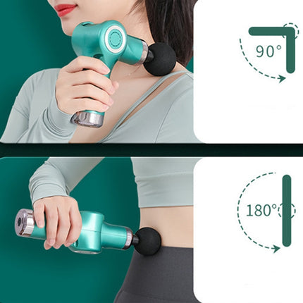 Fascia Gun Pocket Electric Shock Gun  Muscle Massage Gun, Folding (Black), Folding  (Red), Folding (Blue), Folding (Green), MiniA (Black), MiniA (Silver), MiniA (Pink), MiniA (Green), MiniB (Black), MiniB (Green), MiniB (Red), LCD Screen 20-speed (Blac...