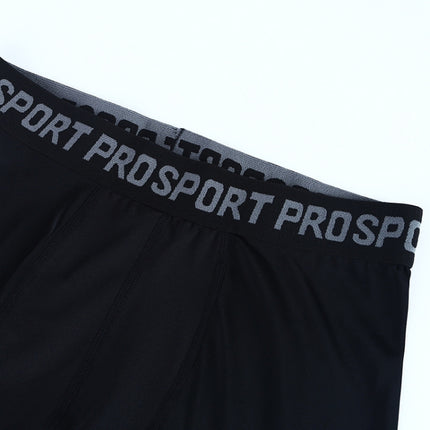 High Elastic Lycra Honeycomb Crash Pants Men Basketball Fitness Seven-tenths Sweatpants, S, M, L, XL, XXL, XXXL