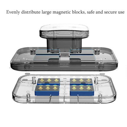 Magnetic Glass Wiper Double-Sided Magnetic Window Wiper High-Level Insulating Glass Cleaner, Specification: Rectangle 3-10mm, Rectangle 3-10mm, Rectangle 8-15mm, Rectangle 15-26mm, Rectangle 18-30mm, Rectangle 20-35mm, Rectangle 24-40mm