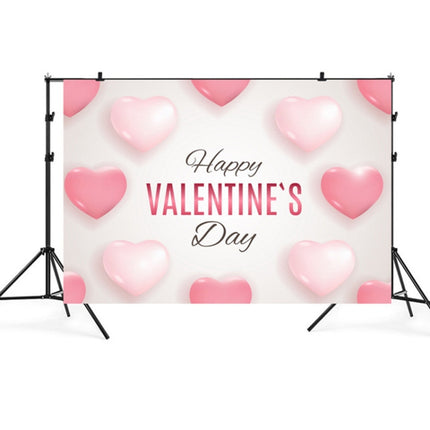 2.1m x 1.5m Valentines Day Photo Party Layout Props Photography Background Cloth