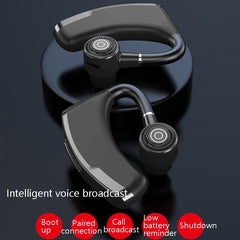 Auriculares deportivos inalámbricos Bluetooth V5.0 V10P sin caja de carga, compatible con recepción de voz, color negro, rojo y azul cielo