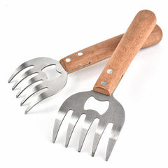 2 PCS  Bear Claw Meat Divider Barbecue Tool Multifunctional Meat Shredder