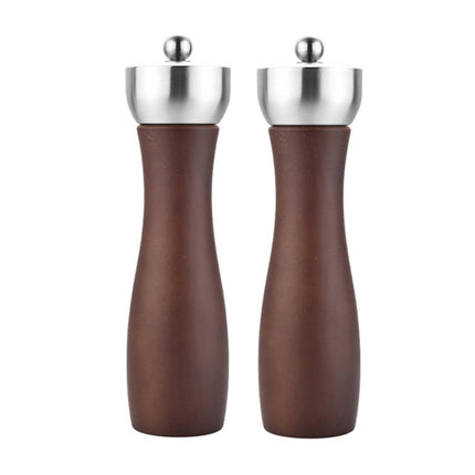Beech 304 Stainless Steel Manual Pepper Grinder Ceramic Core Pepper Grinder, Specification: 8 Inch 2pcs (Color Box), Style 5, 5 inch, Style 5, 6 inch, Style 5, 8 inch, Style 5, 8 inch 2pcs
