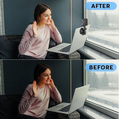 Video Conference Fill Light Mobile Phone Camera Universal Computer Live Photography Light, Suction Cup Set