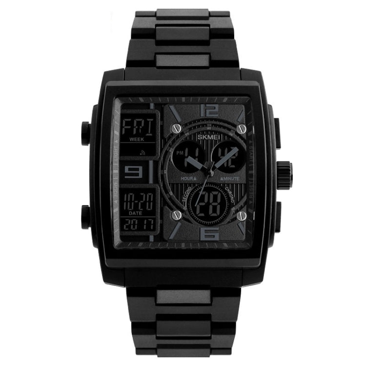 SKMEI 1274  Men Fashion Electronic Watch Multifunctional Outdoor Sports Watch, Red, Blue, Black, Golden