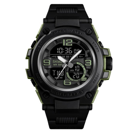 SKMEI 1452 Outdoor Sports Electronic Watch Multifunctional Waterproof Watch, Red, Blue, Black, Golden, Apricot, ArmyGreen