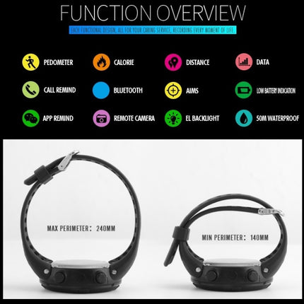 SKMEI 1250 Men Outdoor Waterproof Sports Digital Watch Multi-Function Watch, Black, Coffee/Gold, Gold/Red