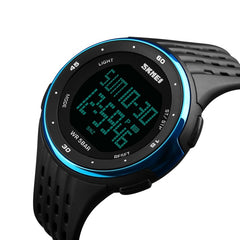 SKMEI 1219 Men Multi-Function Electronic Watch Outdoor Sports Watch