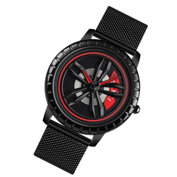 SKMEI 1634 Men Waterproof Watch Fashion Quartz Watch, Black Mesh Belt, White Mesh Belt, Black Steel Belt, White Steel Belt